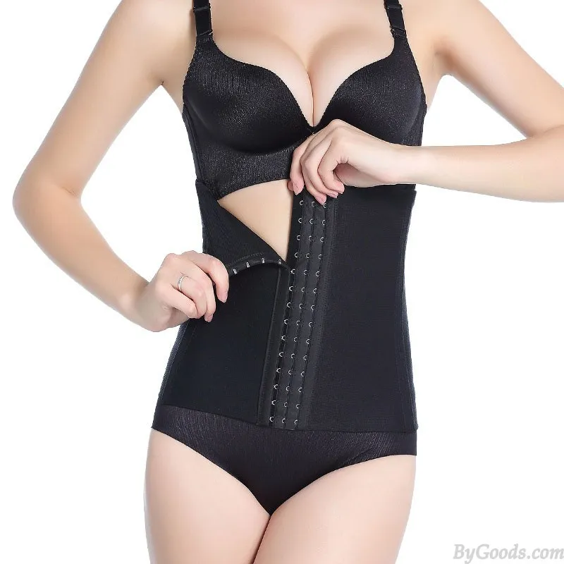 3-breasted Double Steel Bone Abdominal Belt Women's High Waist Extended Body Shaping Belly Girdle Tummy Control Bodysuit Shapewe
