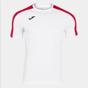 Academy Short Sleeve T-Shirt White Red