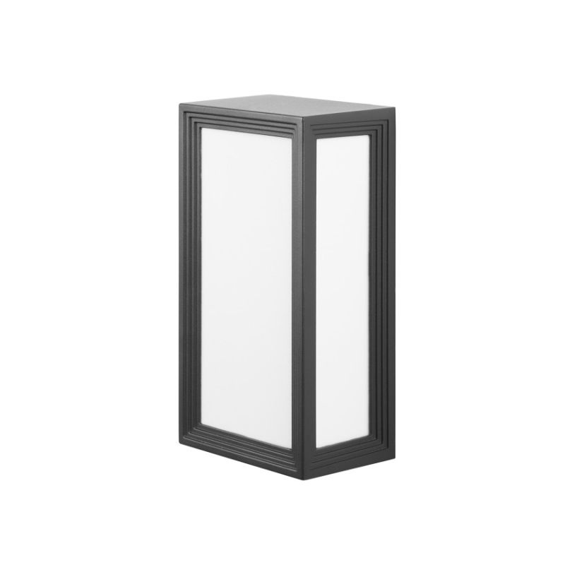 Aplique IP44 Thomas E27 15W Gris urbano Forlight