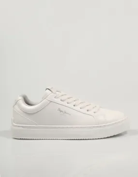  baskets PEPE JEANS Adams Lizy - Pls31393 en Blanc 80348