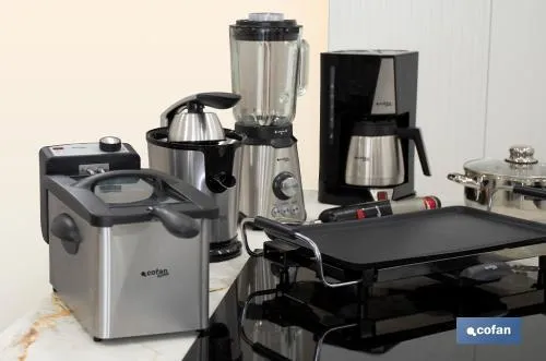 Batidora de vaso | Potencia 1000 W | Capacidad de 1,7 litros | Fabricada en acero inoxidable y vidrio