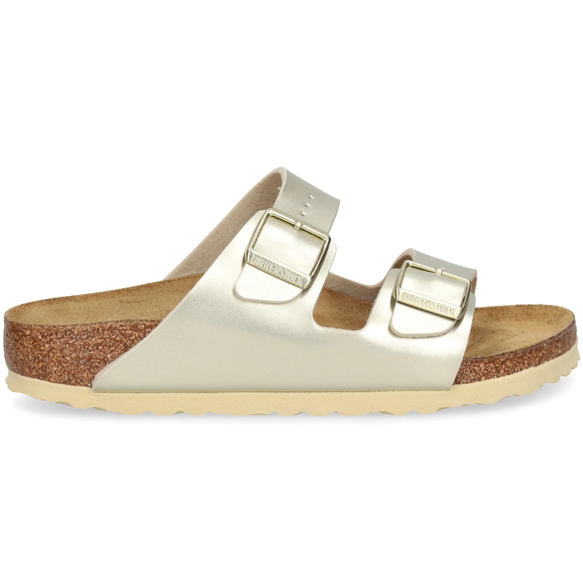 BIRKENSTOCK Sandalias, chanclas y albarcas de niña Metallic Gold