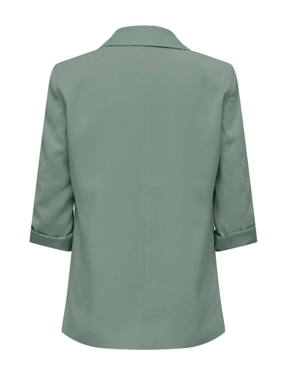 Blazer Only Aris verde regular sin cierre de mujer