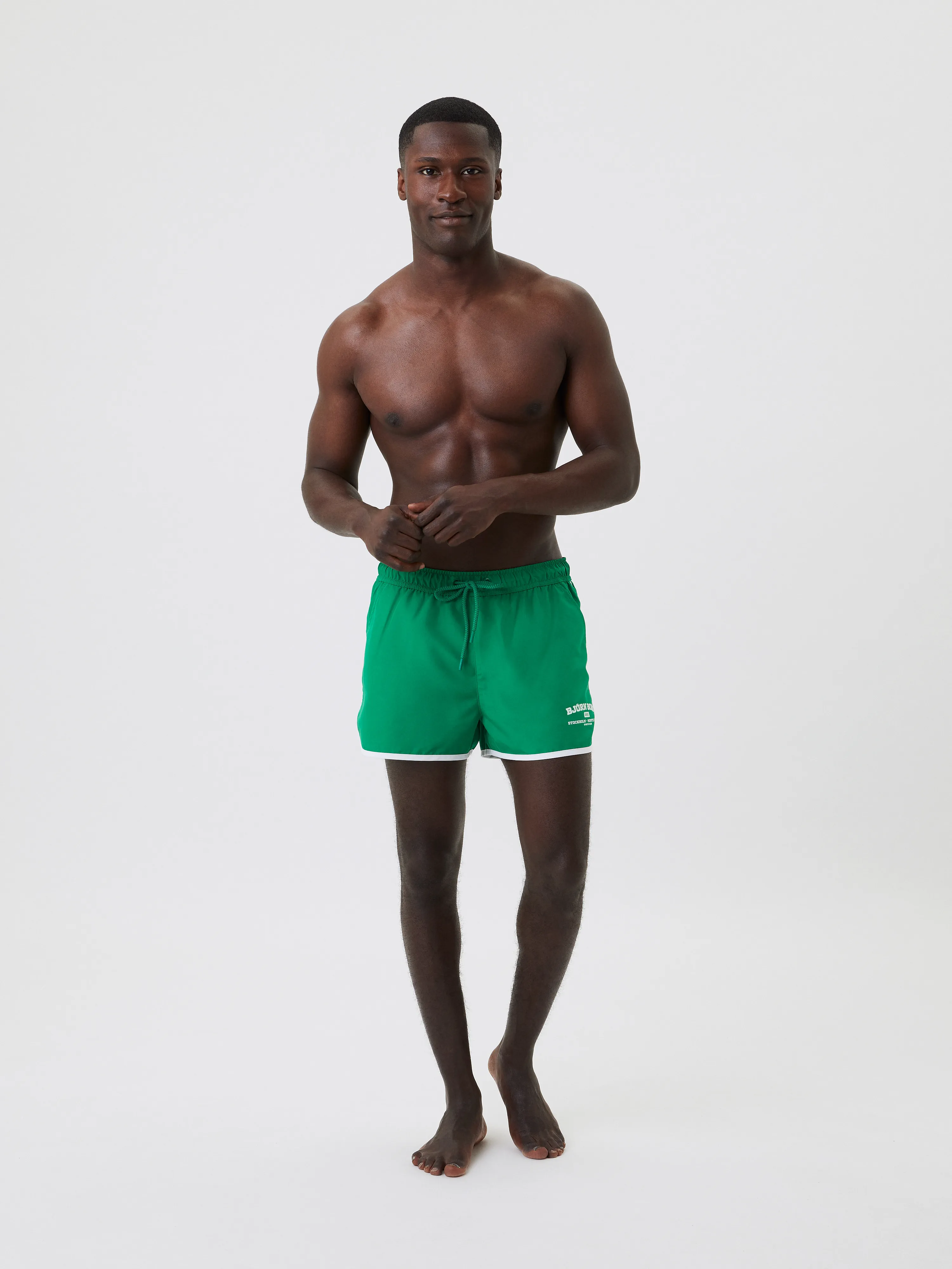 Borg Retro Swim Shorts