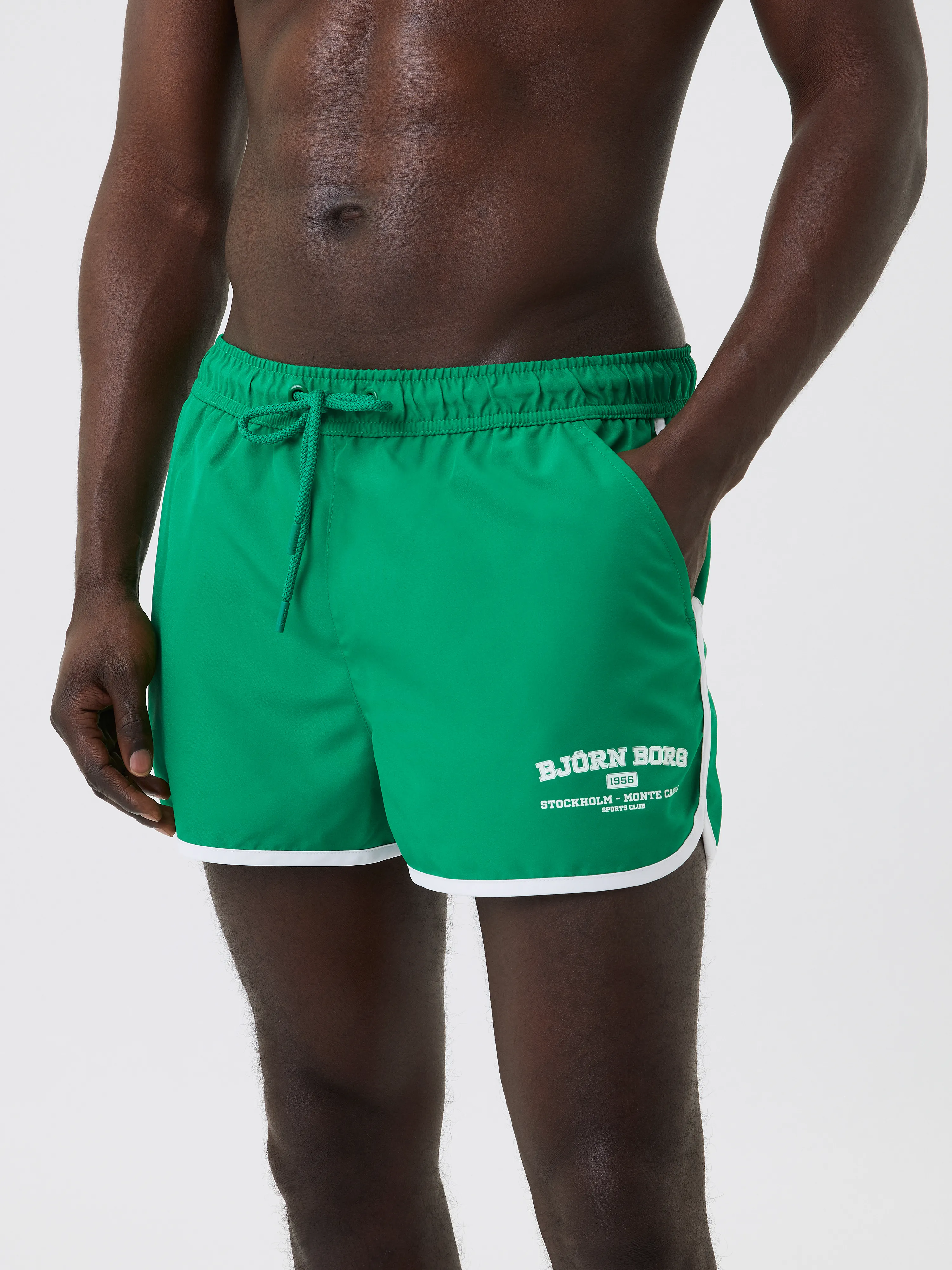 Borg Retro Swim Shorts