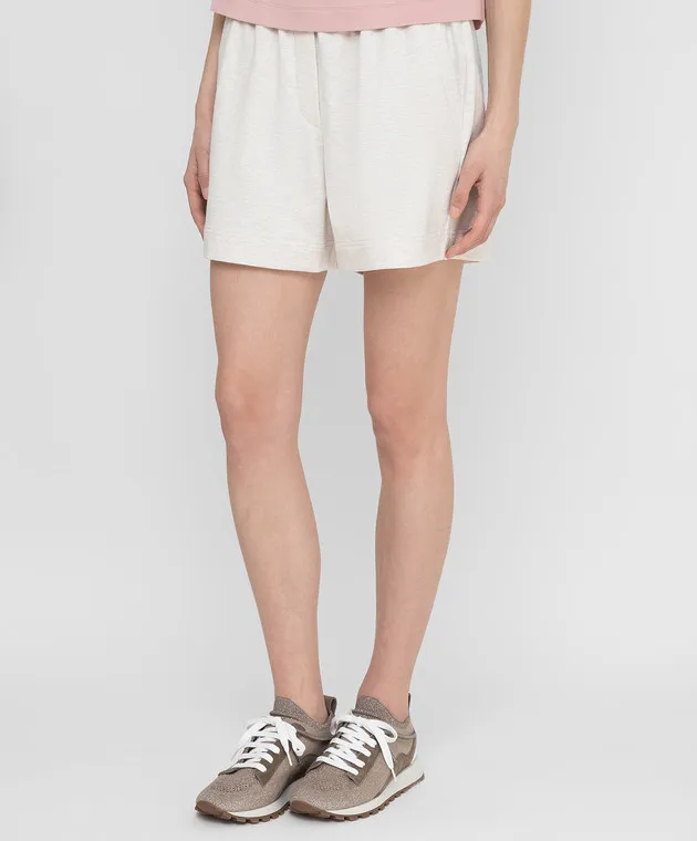 Brunello Cucinelli Light beige shorts