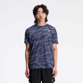 Camiseta Manga Corta Para Hombre Accelerate Sleeve New Balance