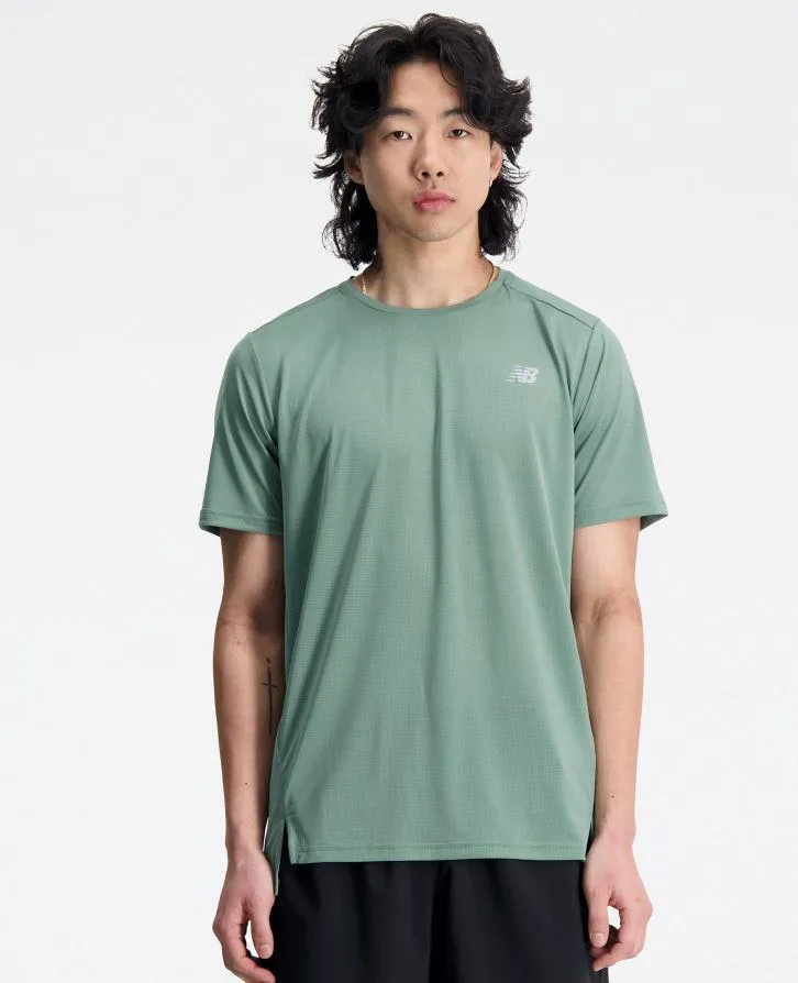 Camiseta New Balance Accelerate Short Sleeve Verde
