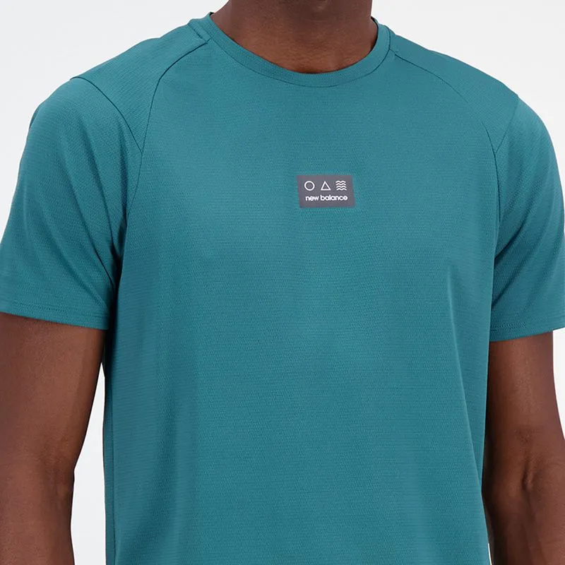 Camiseta Para Hombre Impact Sleeve New Balance 57509