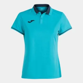 Championship Vi Short Sleeve Polo Fluor Turquoise-Navy