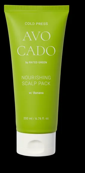 Cold Press Avocado Nourishing Scalp Pack