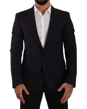 Dolce & Gabbana Classic  Slim Fit Two Button Blazer