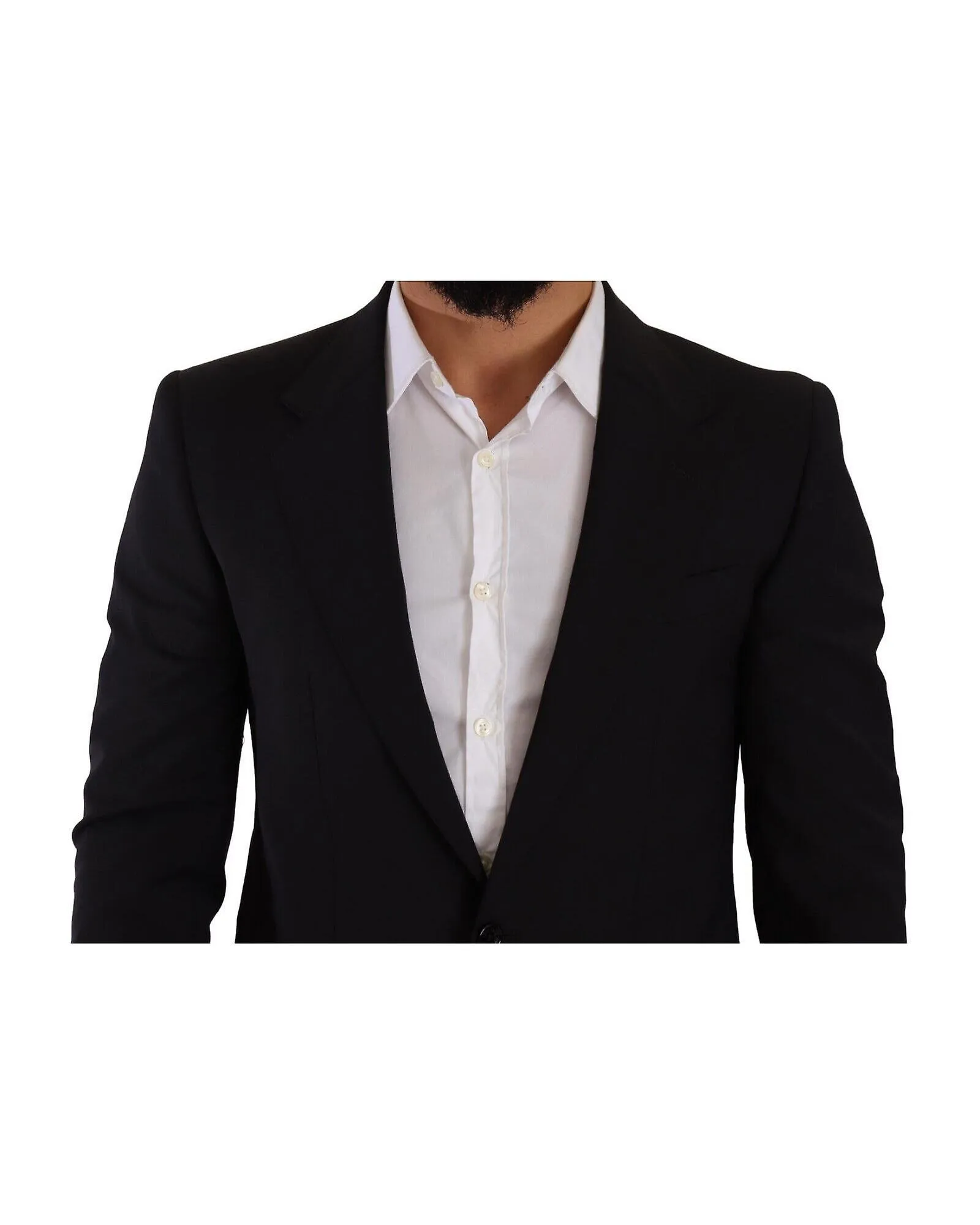 Dolce & Gabbana Classic  Slim Fit Two Button Blazer