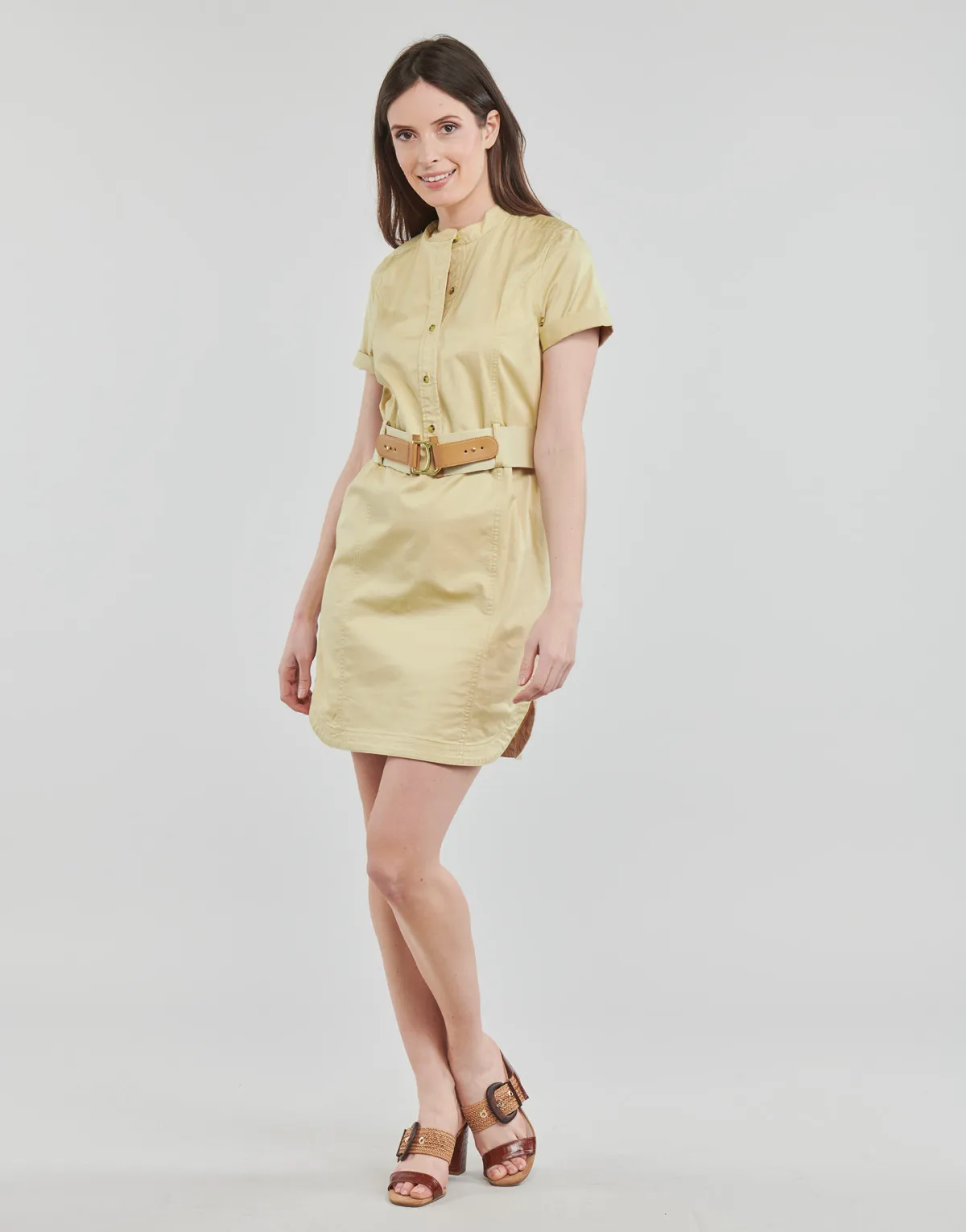 HILSHEN-SHORT SLEEVE-DAY DRESS