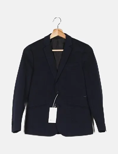 Jack & Jones Blazer azul marino entallada