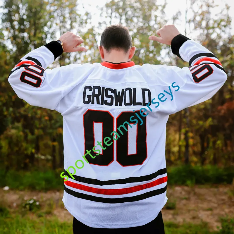 Jersey de hockey familiar personalizada - Regalo de Navidad personalizado con número de bordado