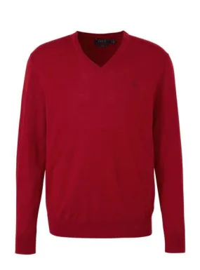 jersey polo ralph lauren hunter rojo hombre