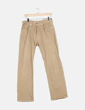 Levi's Jeans denim beige recto
