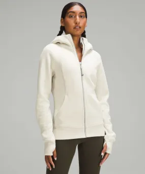 Lululemon Sudadera con capucha y cremallera completa Scuba - Bone | EM36-H8QS