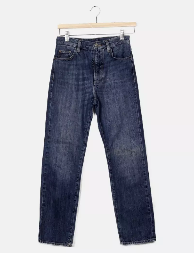 Massimo Dutti Pantalón denim básico