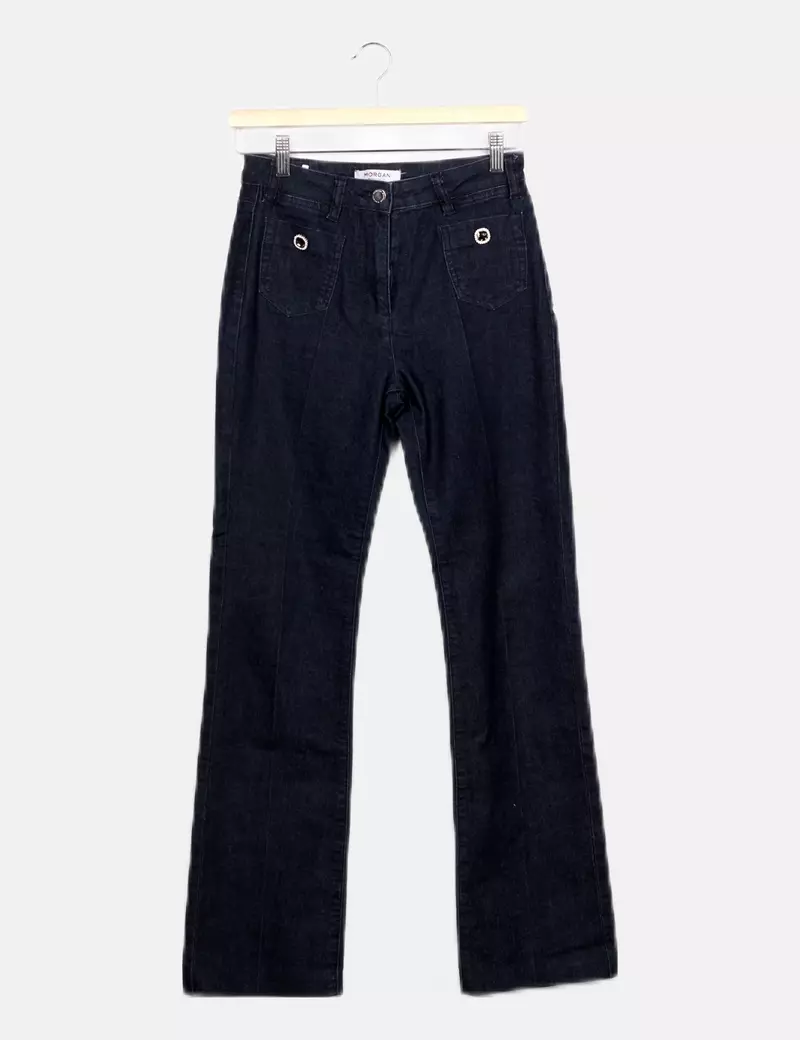 MORGAN Pantalón denim básico