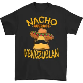 Nacho camiseta venezolana promedio