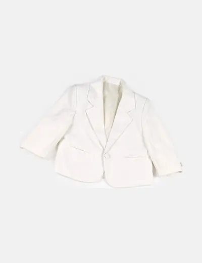 NoName Blazer blanca básica