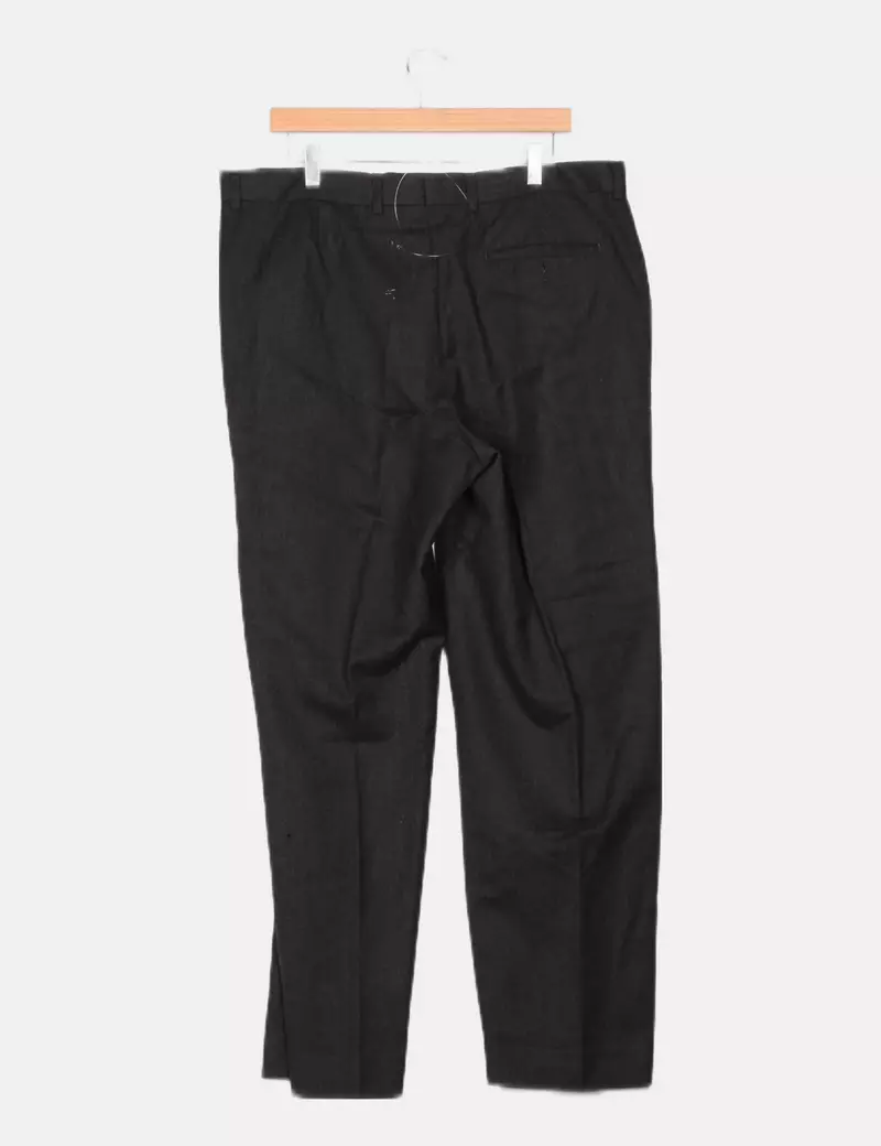 NoName Pantalón traje gris oscuro