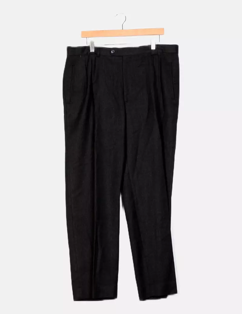 NoName Pantalón traje gris oscuro