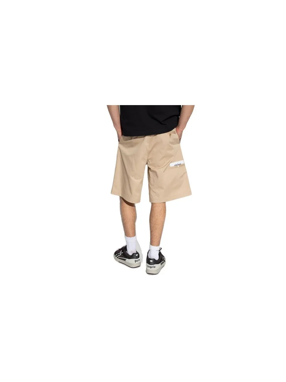 PALM ANGELS SARTORIAL WAISTBAND SHORTS