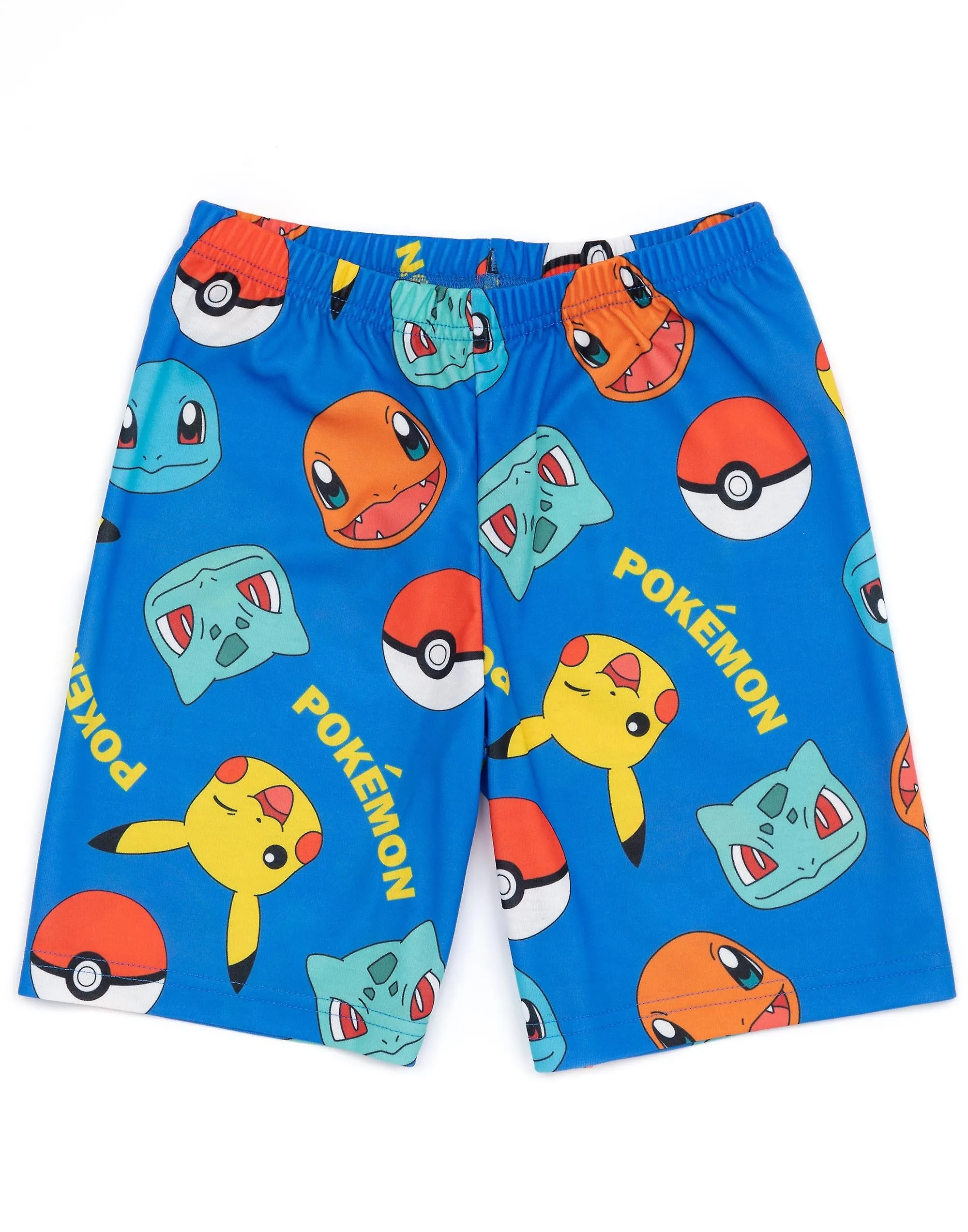 Pokemon Unisex Kids Short Sleeve Short Leg Pyjama Set Multicoloured