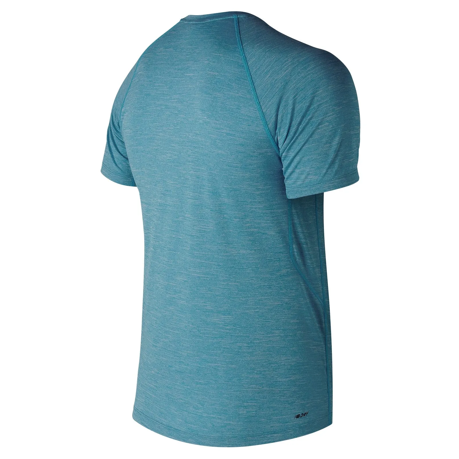 Polera Running Hombre New Balance Tenacity Short Sleeve Calipso