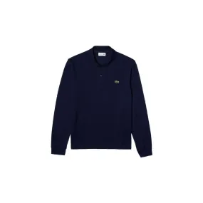 Polo Classic Fit Long sleeve Hombre Navy Blue