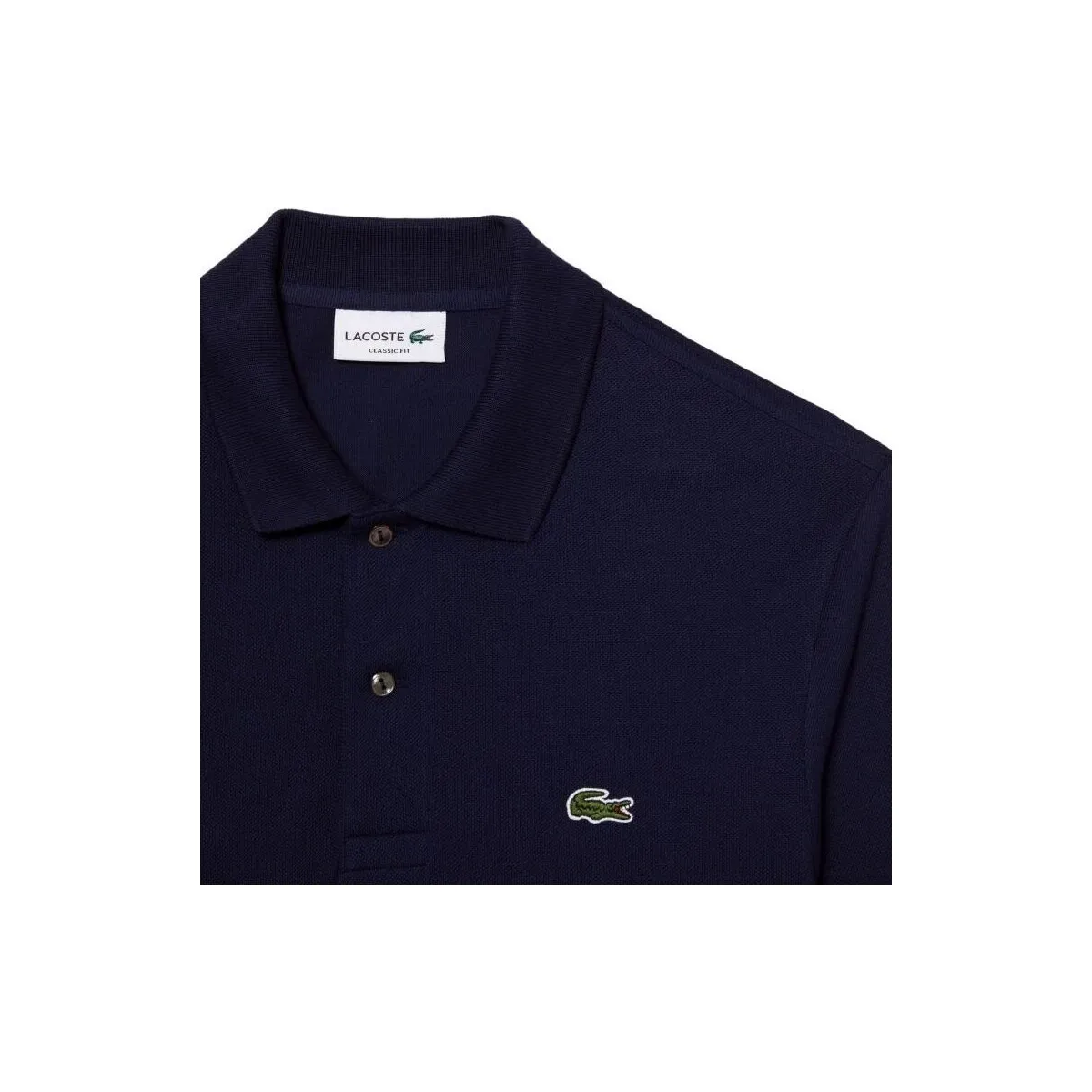 Polo Classic Fit Long sleeve Hombre Navy Blue