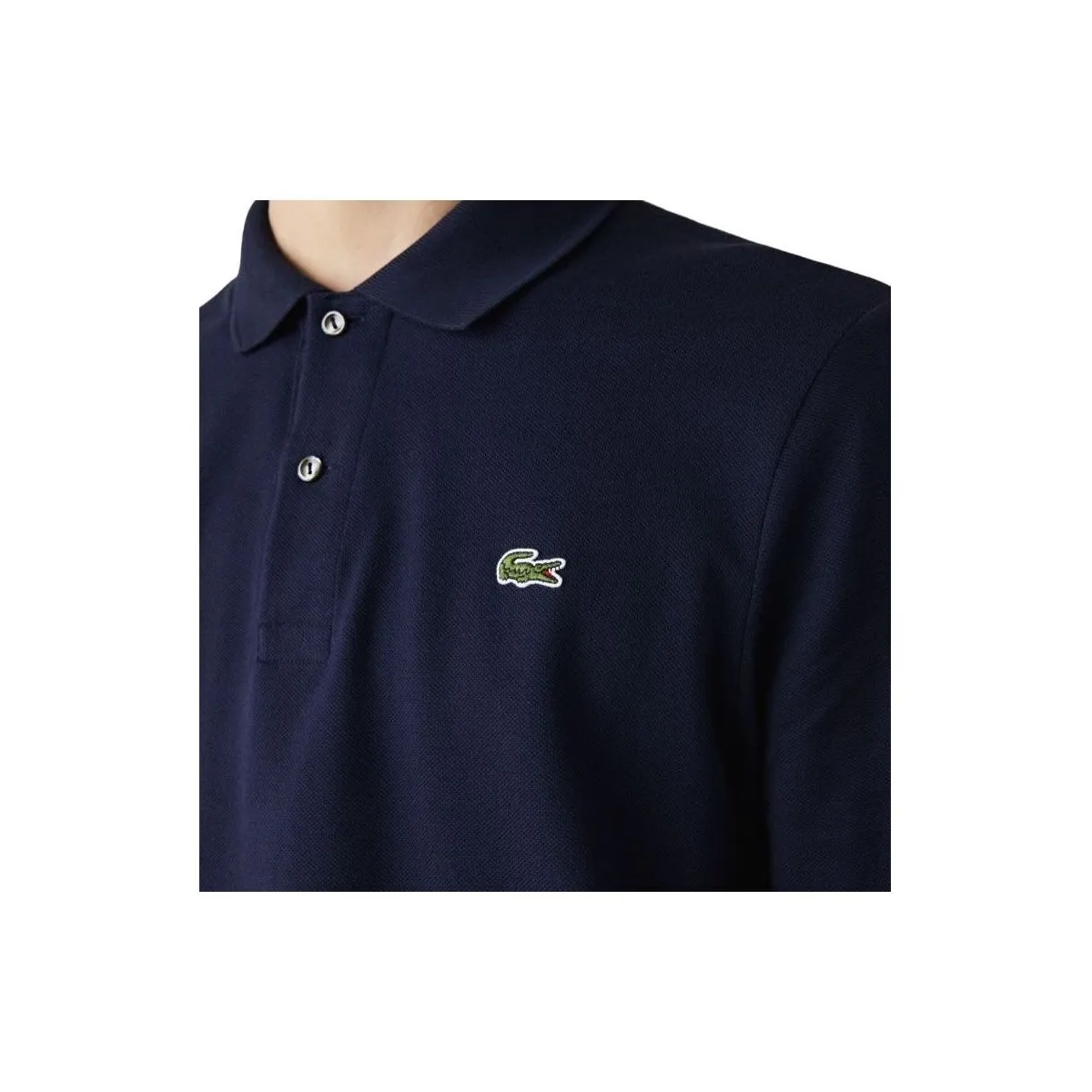 Polo Classic Fit Long sleeve Hombre Navy Blue