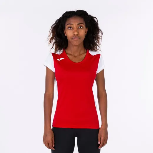 Record Ii Short Sleeve T-Shirt Red White