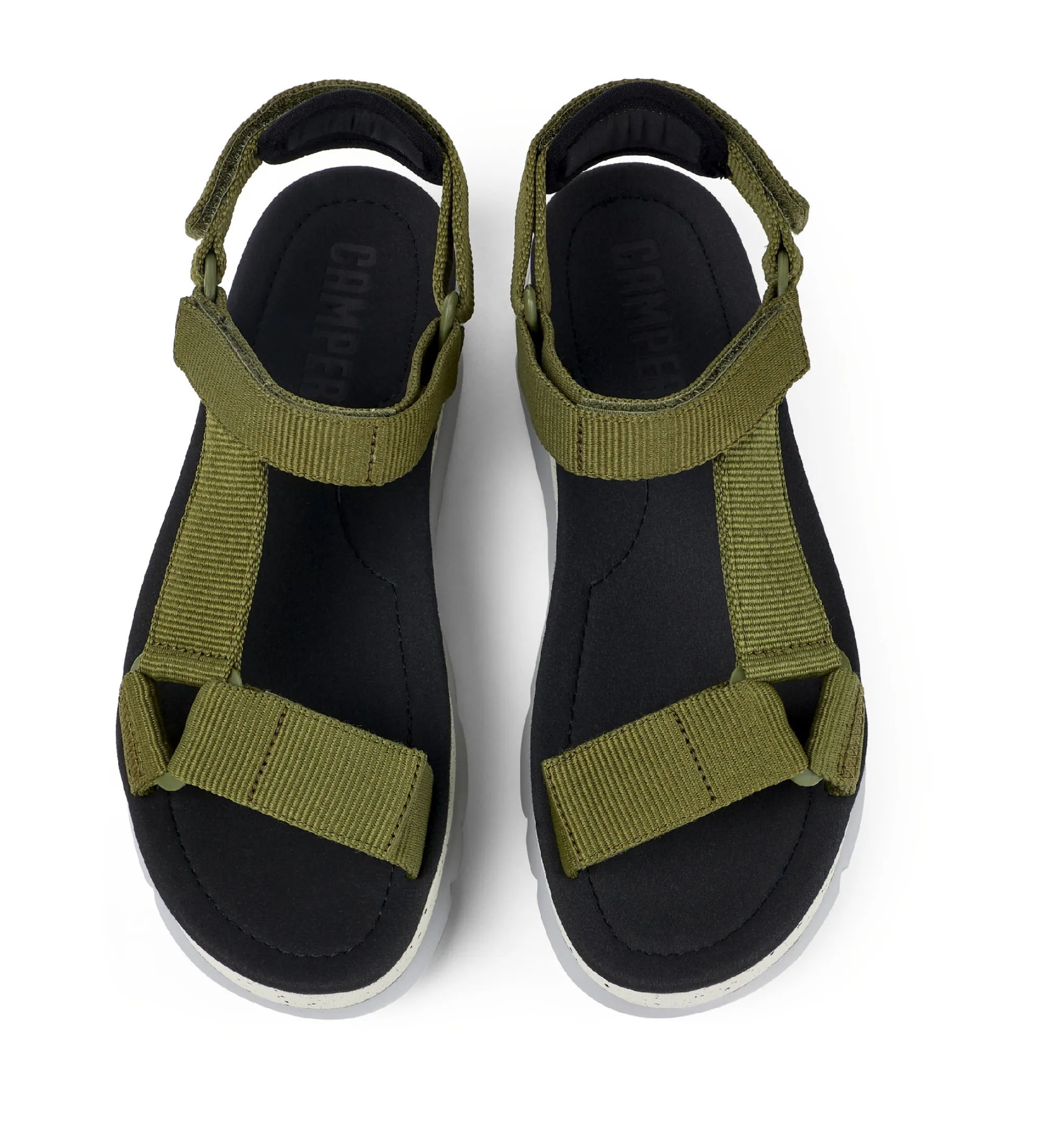 Sandalias Oruga Up verde