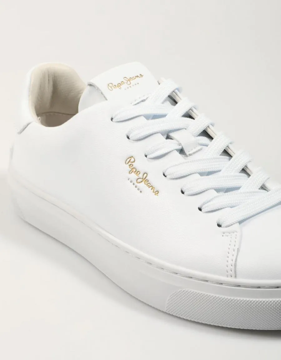  sapatilhas PEPE JEANS Camden Classic W - Pls00001 en Branco 84708