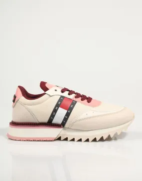  sapatilhas TOMMY HILFIGER Wmns Tommy Jeans Cleat en Bege 79956