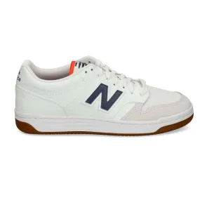 Sneakers New Balance Bb480 Hombre Blanco-gris