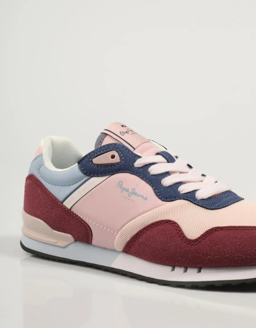  sneakers PEPE JEANS London Classic G Pgs30585 en Pink 83117