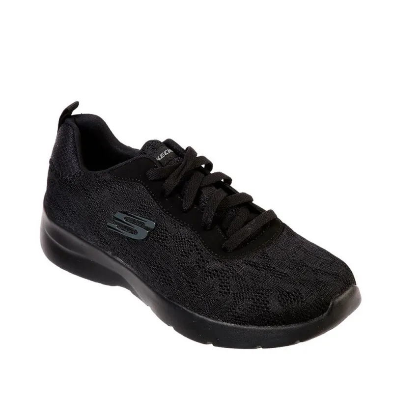 Sneakers Skechers 12963 Mujer Negro-negro