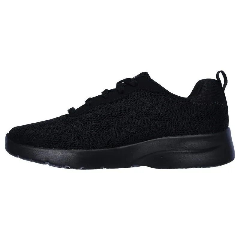 Sneakers Skechers 12963 Mujer Negro-negro