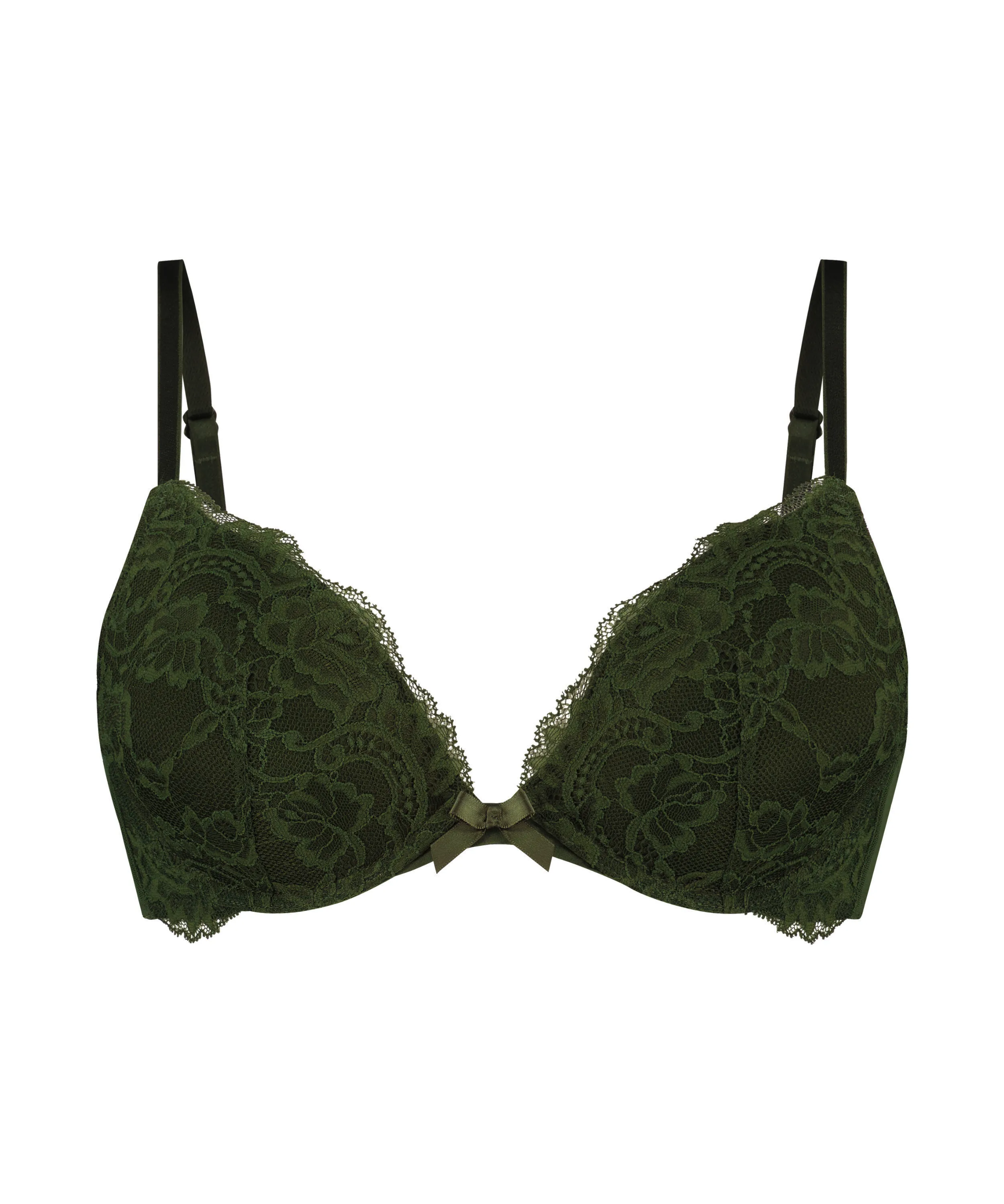 Sujetador push-up de aros preformado Teddy - Verde