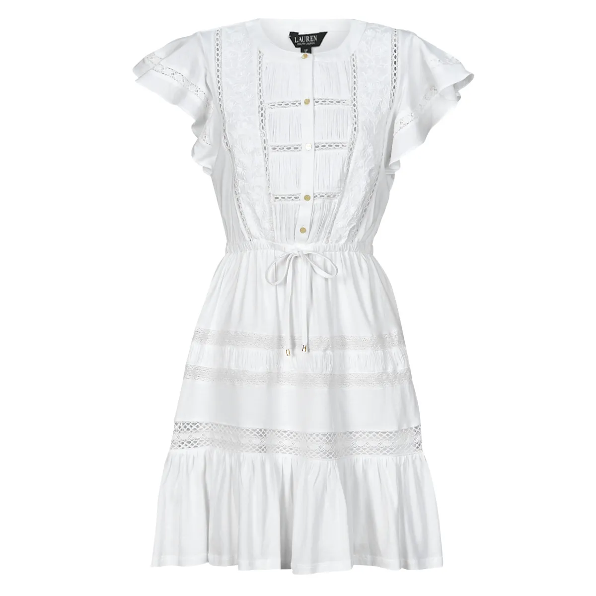 TANVEITTE-SHORT SLEEVE-DAY DRESS