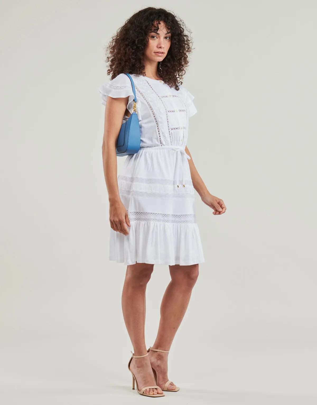 TANVEITTE-SHORT SLEEVE-DAY DRESS