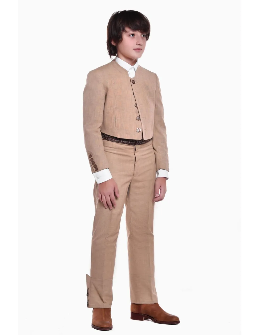 TRAJE CAMPERO PRÍNCIPE GALES TRAJE CORTO NIÑO