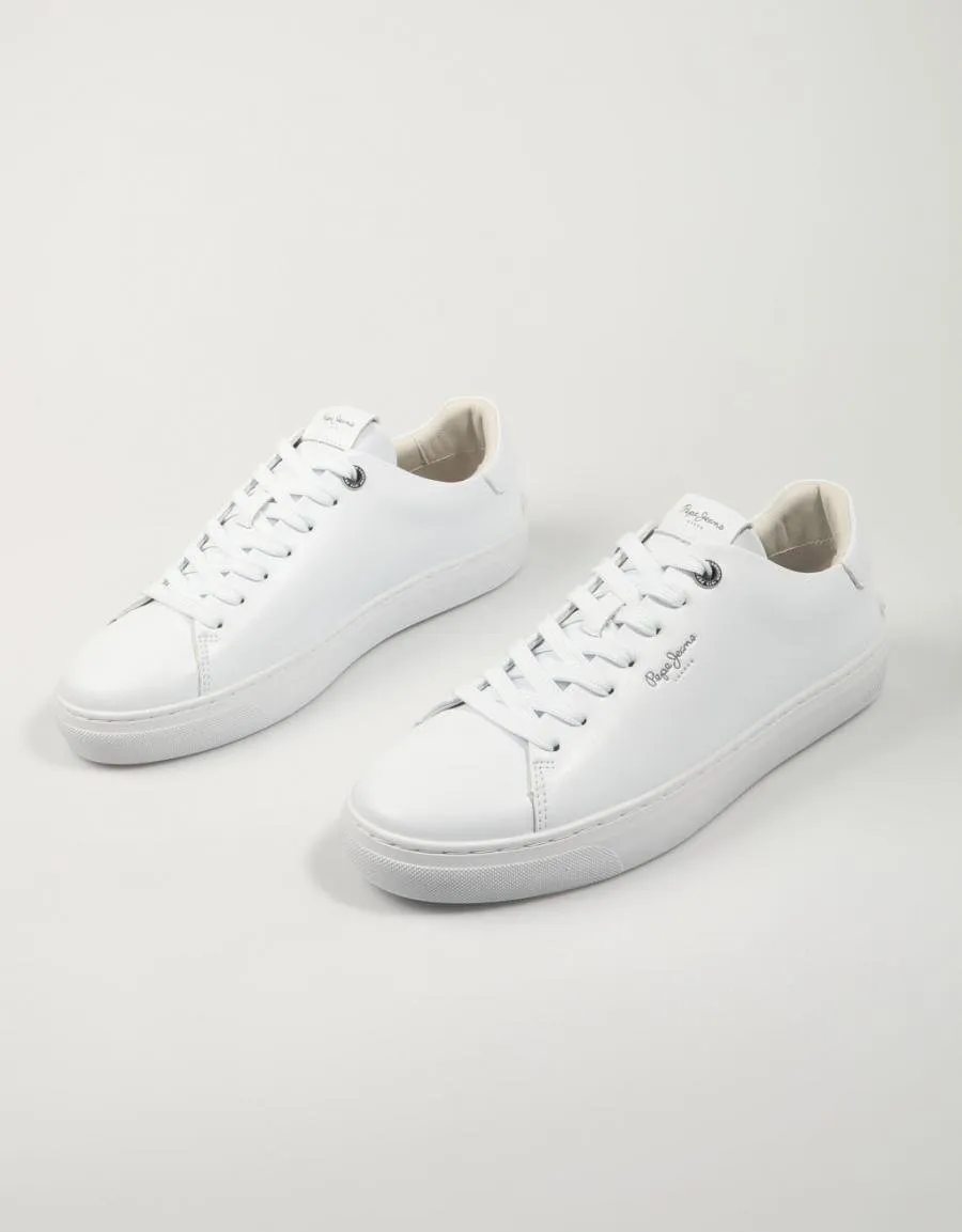  zapatillas PEPE JEANS Camden Basic M - Pms00007 en Blanco 84687