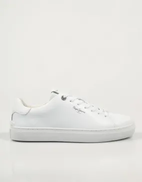  zapatillas PEPE JEANS Camden Basic M - Pms00007 en Blanco 84687