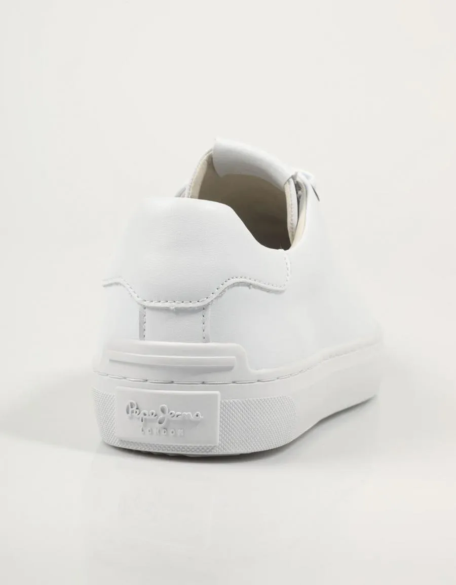  zapatillas PEPE JEANS Camden Basic M - Pms00007 en Blanco 84687